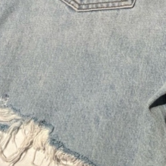 NWT Agolde Stella High Rise Baggy Shorts in Agreement Size 23 - Picture 15 of 15